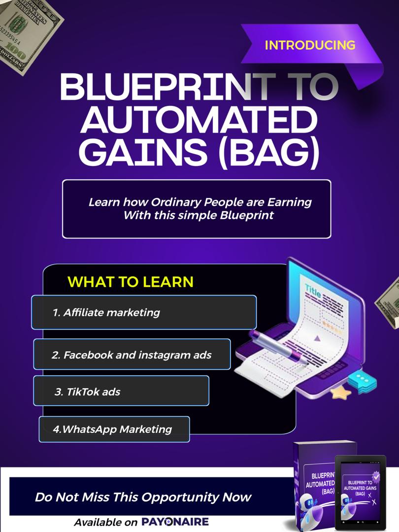 Blueprint to automated gains (BAG)